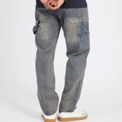 Outlet Herre Joiner Carpenter Løstsiddende Jeans Mb Blå Vask Jeans Og Bukser·Jeans