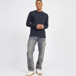 Outlet Herre Joiner Carpenter Løstsiddende Jeans Mb Blå Vask Jeans Og Bukser·Jeans