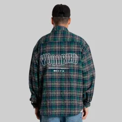 Online Herre Jong Em Tjek Skjorte Green Check T-Shirts, Poloer Og Skjorter·Skjorter