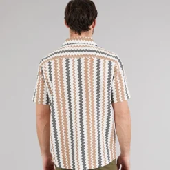 Hot Herre Kilauea Skjorte Camel T-Shirts, Poloer Og Skjorter·Skjorter
