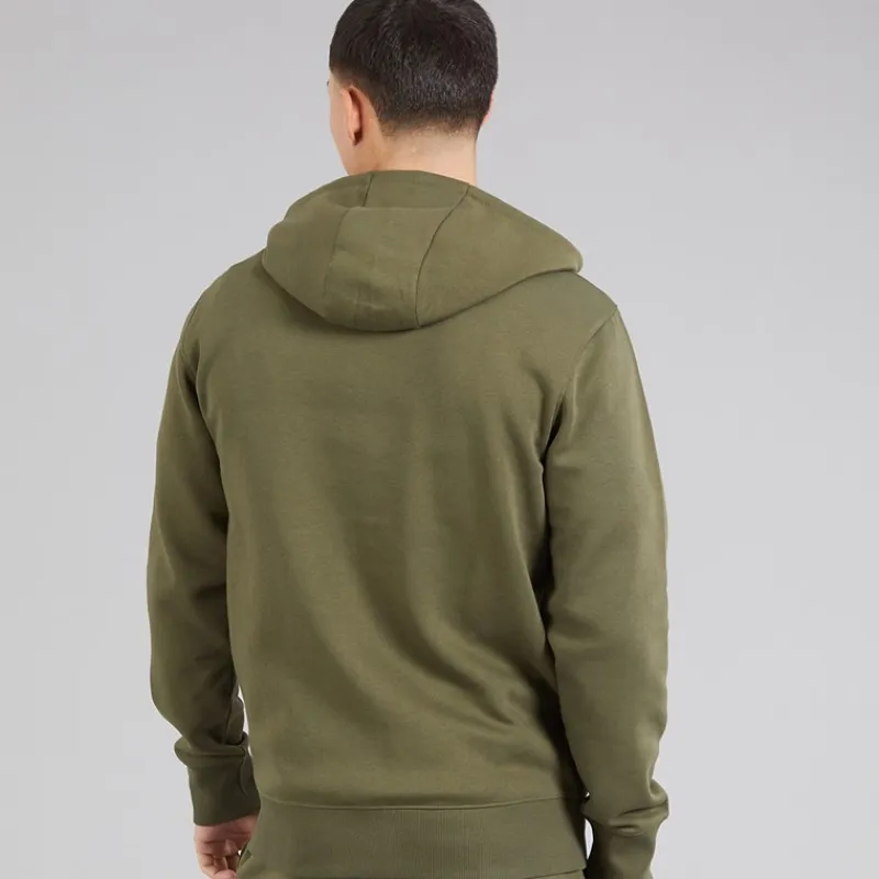 Herre Klemerio Lynlås Hættetrøje Khaki Træning|T-Shirts Og Undertrøjer