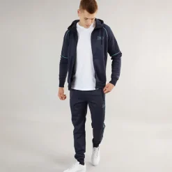 Herre Kraftworks Tricot Træningsdragt Navy/Grøn Træningsdragter Og Joggingbukser·Træningsdragter