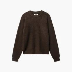 New Herre Kurt Koi Levering Sweater Dark Brown Trøjer Og Cardigans·Trøjer