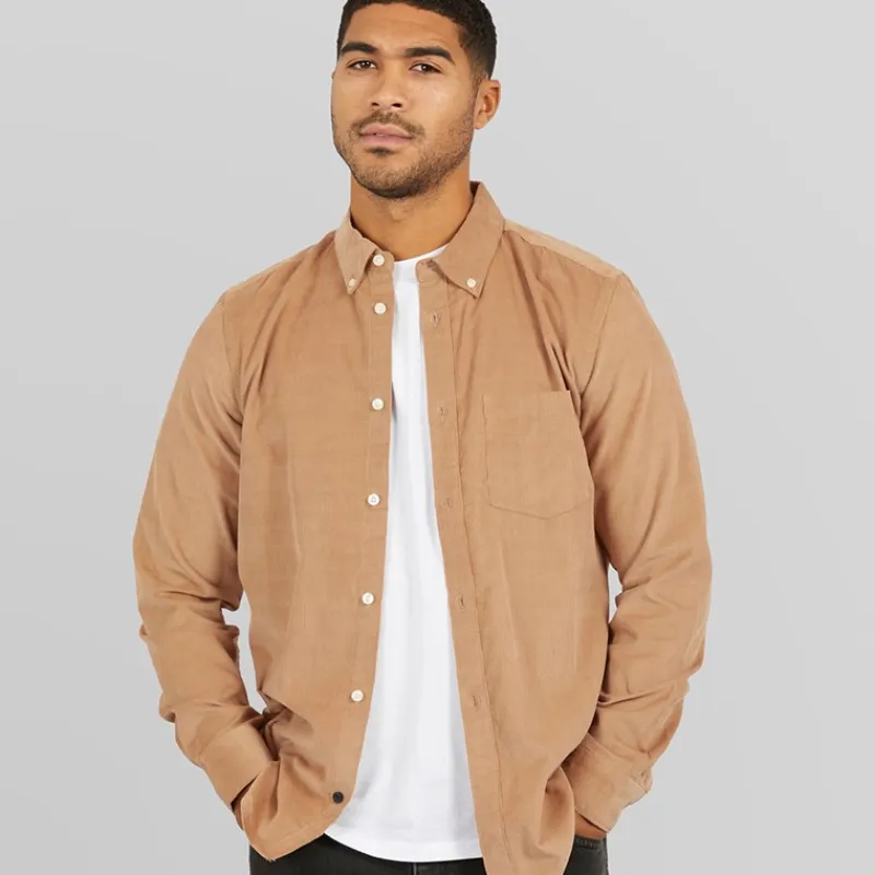 Herre Langærmet shirts T-Shirts, Poloer Og Skjorter·Skjorter