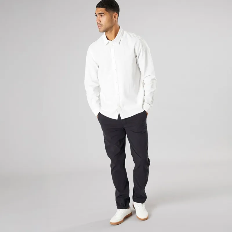 Hot Herre Langærmet Skjorte Off White T-Shirts, Poloer Og Skjorter·Skjorter
