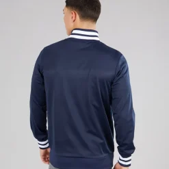 Best Herre Lochi Track Jakke Navy Træning|T-Shirts Og Undertrøjer