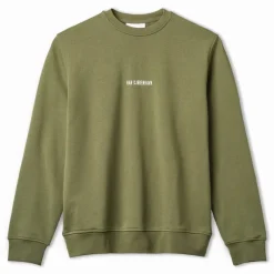 Best Herre Logo Font Regular Sweatshirt Hærgrøn Hættetrøjer Og Sweatshirts·Sweatshirts