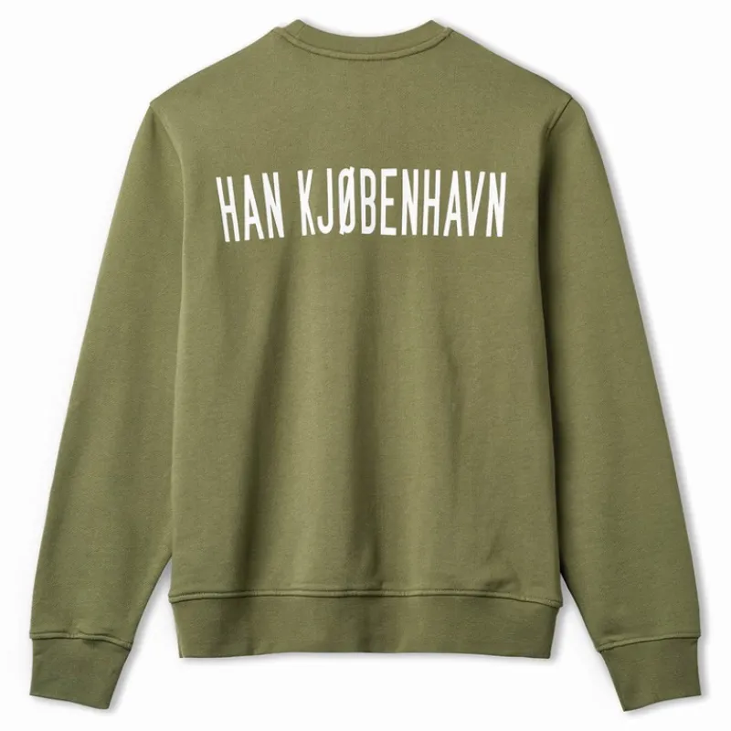 Best Herre Logo Font Regular Sweatshirt Hærgrøn Hættetrøjer Og Sweatshirts·Sweatshirts