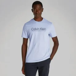 Herre Logo T-Shirt Zen Blå T-Shirts, Poloer Og Skjorter·T-Shirts Og Undertrøjer
