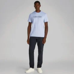 Herre Logo T-Shirt Zen Blå T-Shirts, Poloer Og Skjorter·T-Shirts Og Undertrøjer