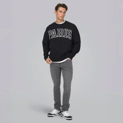 New Herre Loom Box Jeans Grey Denim Jeans Og Bukser·Slim Jeans|Jeans Og Bukser·Jeans