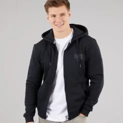 Hot Herre lynlås hoodie Hættetrøjer Og Sweatshirts·Hættetrøjer