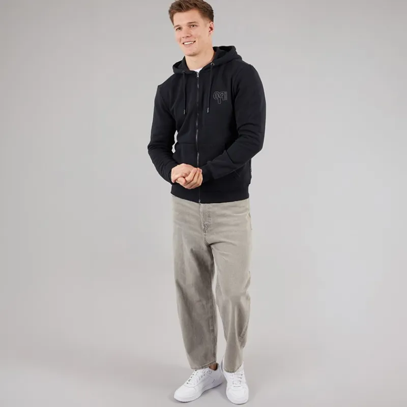 Hot Herre lynlås hoodie Hættetrøjer Og Sweatshirts·Hættetrøjer