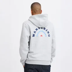 Hot Herre lynlås hoodie Stone Mix Hættetrøjer Og Sweatshirts·Hættetrøjer
