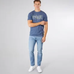 Online Herre Mappedout T-Shirt Denim T-Shirts, Poloer Og Skjorter·T-Shirts Og Undertrøjer
