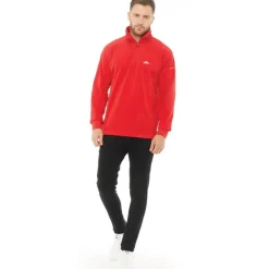 New Herre Masonville 1/​2 Lynlås Micro Fleece Rød Hættetrøjer Og Sweatshirts·Fleecetøj|Træningsdragter Og Joggingbukser·Fleecetøj