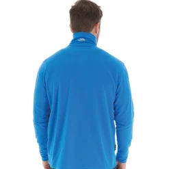 Hot Herre Masonville 1/​2 lynlås Mikro Fleece Blå Udendørs|Jakker Og Frakker