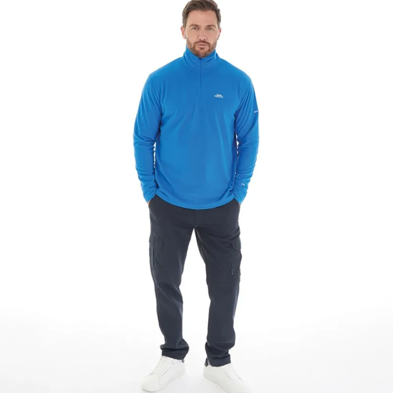 Hot Herre Masonville 1/2 lynlås Mikro Fleece Blå Udendørs|Jakker Og Frakker