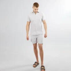 New Herre Miles Linen Shorts Crockery Shorts Og Badetøj·Shorts