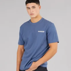 Sale Herre Mirada T-shirt med grafik bagpå Blue Infinity Udendørs|T-Shirts, Poloer Og Skjorter·T-Shirts Og Undertrøjer