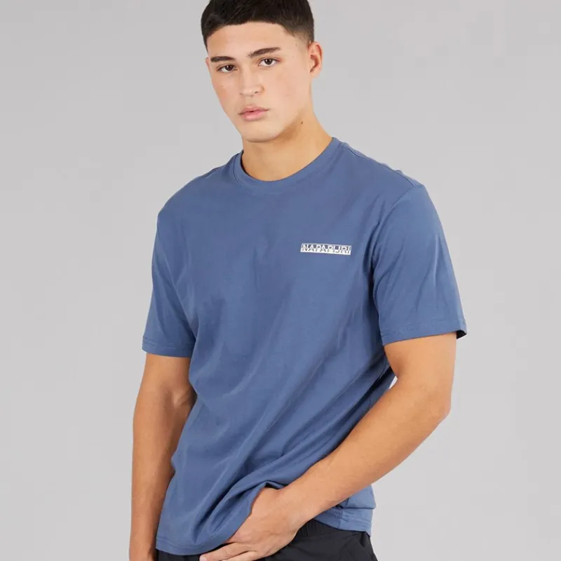 Sale Herre Mirada T-shirt med grafik bagpå Blue Infinity Udendørs|T-Shirts, Poloer Og Skjorter·T-Shirts Og Undertrøjer