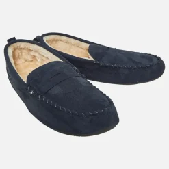Outlet Herre Moccasin 2 Hjemmesko Marine Undertøj, Sokker Og Nattøj·Nattøj|Hjemmesko