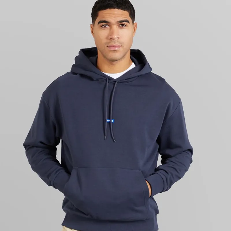 Outlet Herre Nalonso Hættetrøje Navy Hættetrøjer Og Sweatshirts·Hættetrøjer