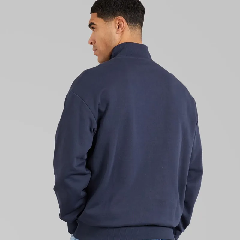Herre Neeler Half Zip Sweatshirt Navy Hættetrøjer Og Sweatshirts·Sweatshirts
