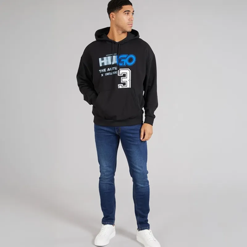 Clearance Herre Nesidi Sweatshirt Sort Hættetrøjer Og Sweatshirts·Sweatshirts