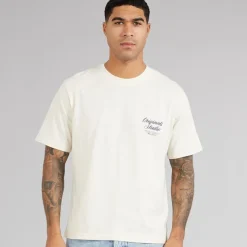 Herre Norrebro Typo T-shirt Antique Hvid T-Shirts, Poloer Og Skjorter·T-Shirts Og Undertrøjer