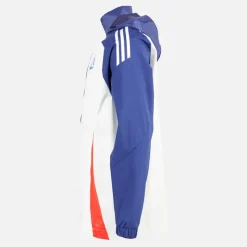 New Herre OL Olympique Lyon All Weather Jakke White Tint/Midnight Indigo/Bright Red Træning|Jakker Og Frakker