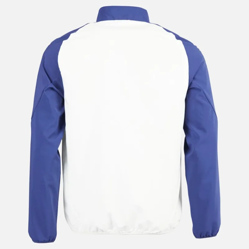 Hot Herre OL Olympique Lyon Præsentationsjakke White Tint/Midnight Indigo/Bright Red Træning|Jakker Og Frakker