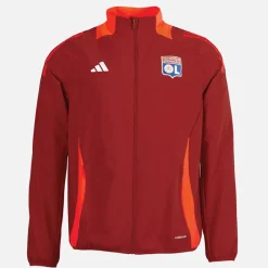 Discount Herre OL Olympique Lyon Præsentationsjakke Team Power Red 2 Træning|Jakker Og Frakker