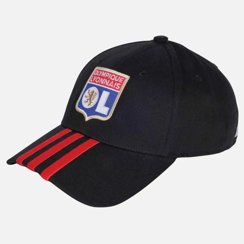 Clearance Herre OL Olympique Lyon ude BB Kasket Sort Mænd Handsker, Hatte Og Tørklæder