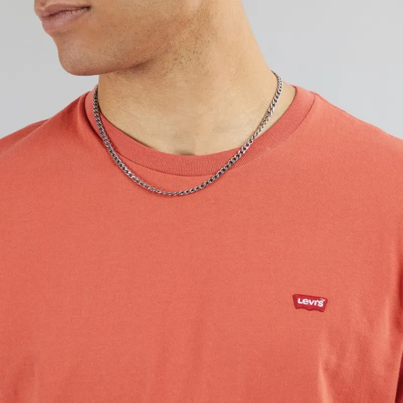Herre Original HM T-Shirt Sundown Rød T-Shirts, Poloer Og Skjorter·T-Shirts Og Undertrøjer