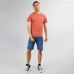Herre Original HM T-Shirt Sundown Rød T-Shirts, Poloer Og Skjorter·T-Shirts Og Undertrøjer
