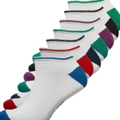 Discount Herre Osric Seven Pack Trainer Liner Trænings sokker Hvid Undertøj, Sokker Og Nattøj·Sokker|Sokker