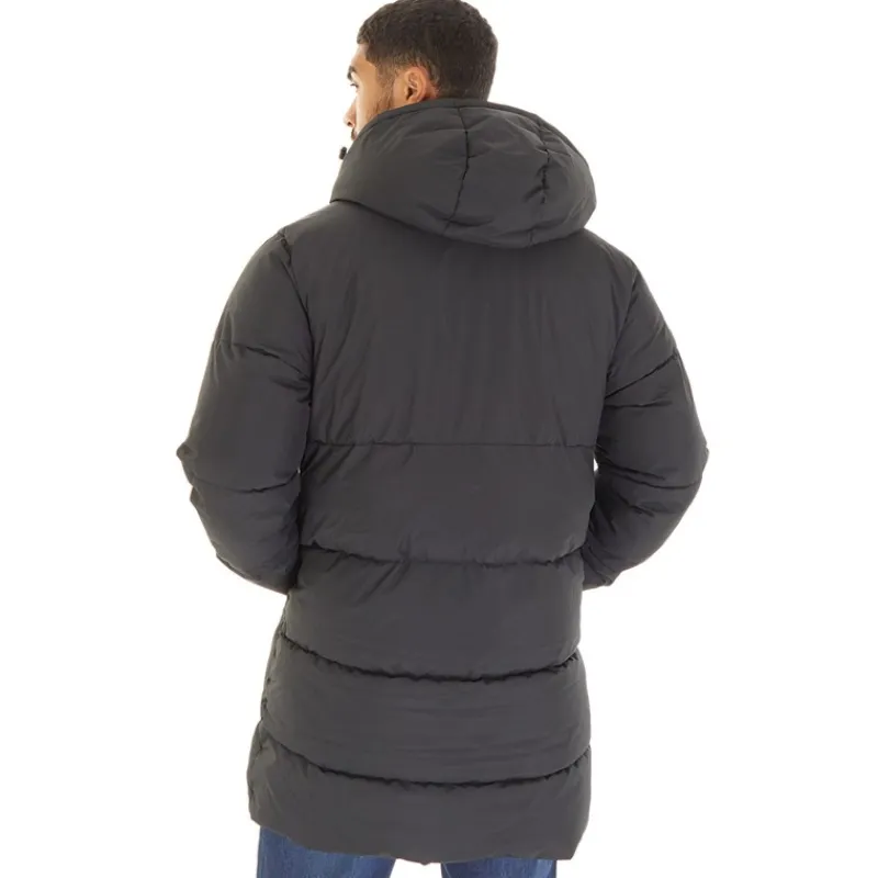 Best Herre Otis Lang Linie Puffer Sort Jakker Og Frakker·Jakker Og Frakker