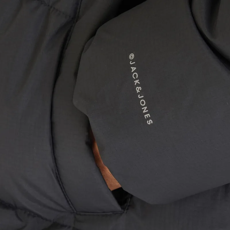 Best Herre Otis Lang Linie Puffer Sort Jakker Og Frakker·Jakker Og Frakker