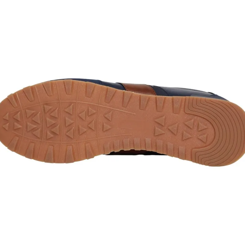 Herre Owen Retro Træningssko Blå/Tan Sneakers|Sneakers
