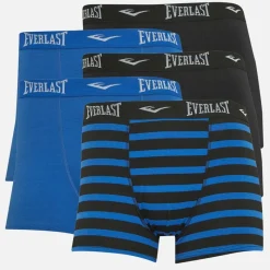 Discount Herre 5-pak boksere Sort/​Blå Multipakker·Undertøj|Undertøj, Sokker Og Nattøj·Boxer Shorts