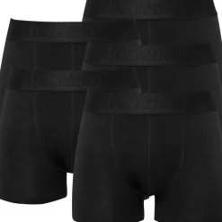 Hot Herre 5-pak bomuldsboksere sort Multipakker·Undertøj|Undertøj, Sokker Og Nattøj·Boxer Shorts