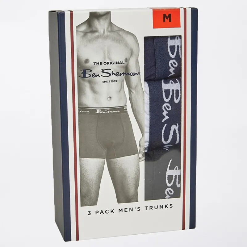 Herre 6-pak Boxer og 6-pak Sokke Gavesæt Hvid/Sort/Navy Multipakker·Undertøj|Undertøj, Sokker Og Nattøj·Boxer Shorts