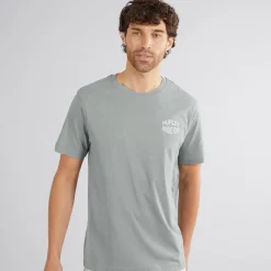 Clearance Herre Paradise Found Grafik T-shirt Grå /​ Blå T-Shirts, Poloer Og Skjorter·T-Shirts Og Undertrøjer