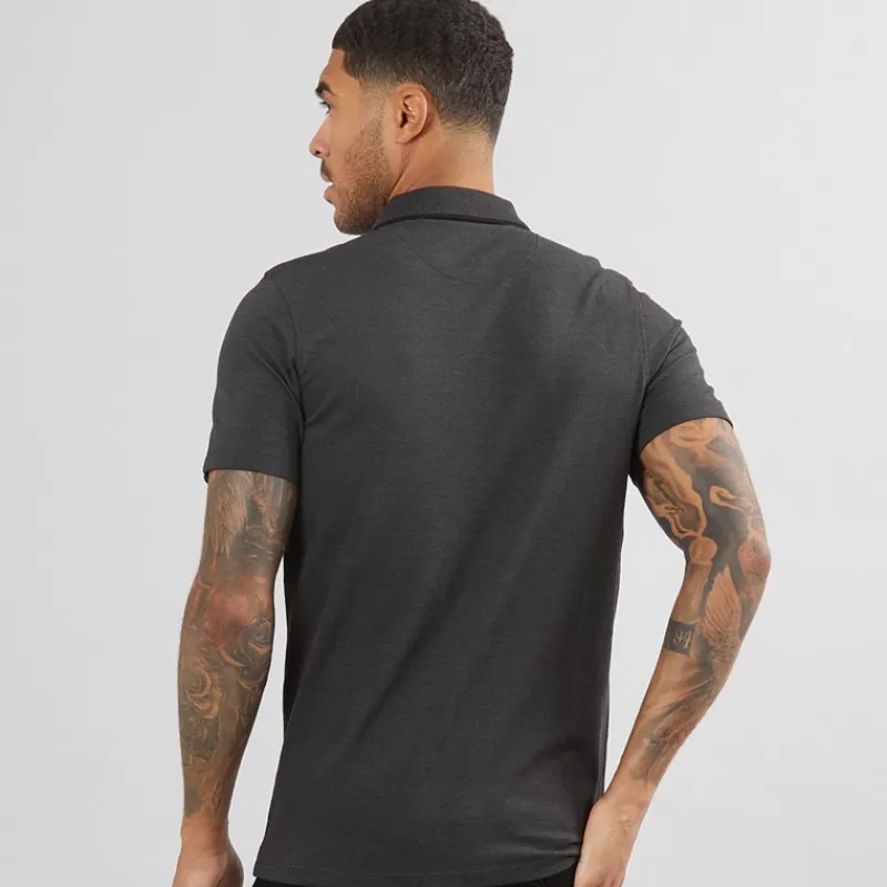 Hot Herre Paulos Kortærmet poloer Grå T-Shirts, Poloer Og Skjorter·Poloer