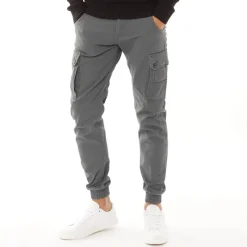 Herre Paul Warner AKM 111 Cargobukser Asfalt Jeans Og Bukser·Bukser|Jeans Og Bukser·Cargobukser