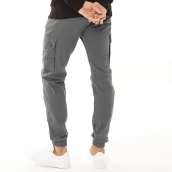 Herre Paul Warner AKM 111 Cargobukser Asfalt Jeans Og Bukser·Bukser|Jeans Og Bukser·Cargobukser