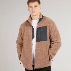 Herre Pile Jakke Bark Udendørs|Jakker Og Frakker