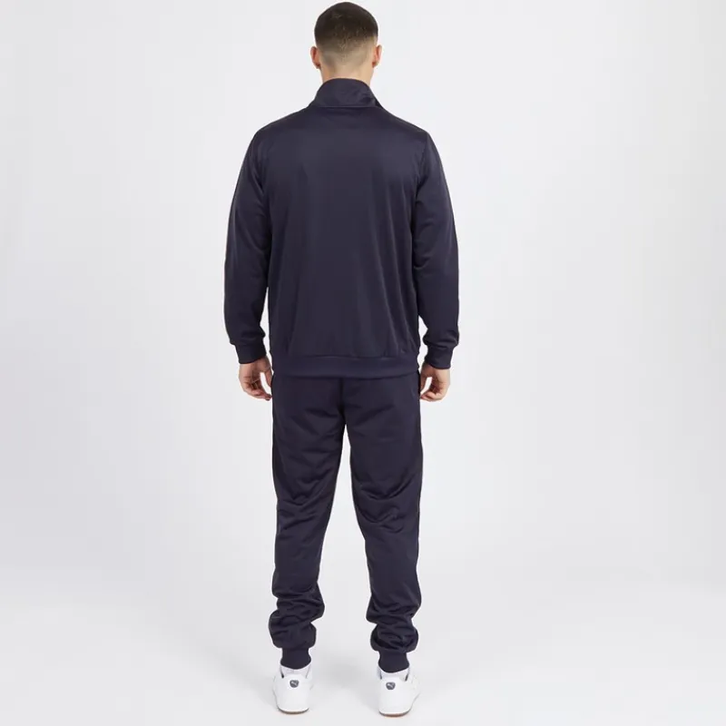 Clearance Herre Piping Poly Tracksuit Ny Blå Træningsdragter Og Joggingbukser·Træningsdragter