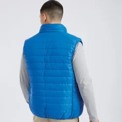 New Herre Portina Veste Blå Jakker Og Frakker|Jakker Og Frakker·Gilet Vest